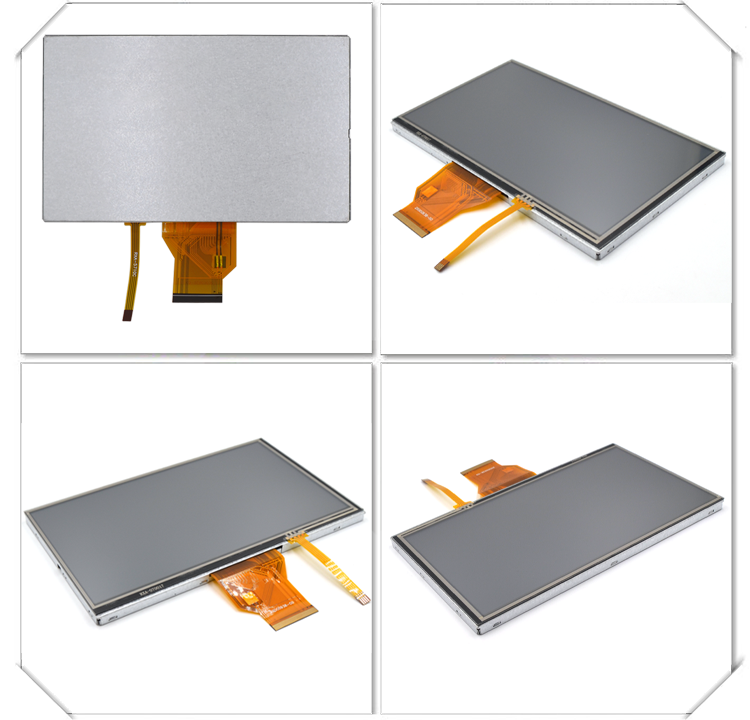 Oem A-Si 7 Inch Display Active Matrix TFT Color LCD Touch Screen