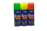 La partie folle de ficelle de ficelle idiote pulvérisent des couleurs fluorescentes que le matériel Tinplace de résine peut