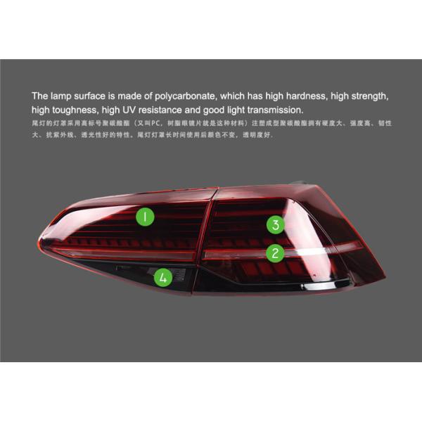 Кабель автомобиля СИД 3 дюймов освещает гольф 7 замены СИД Vw модели Фольксваген