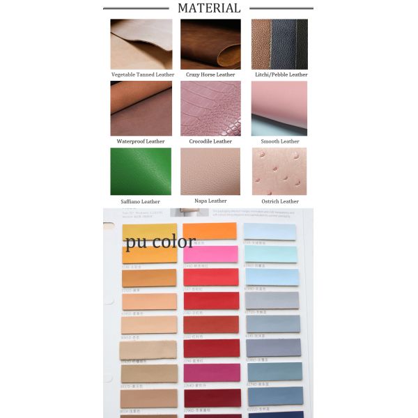 Unisex Magnetic Card Holder With Strong Magnet , RFID Open Closure Type Leather Wallet