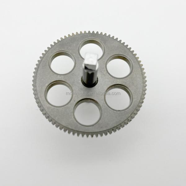 Annealing 420SS Stainless Steel Brass Powder Metallurgy Part Worm Gear Wheel