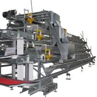 Cages automatiques pour poulets couche d'œufs batterie cage d'élevage équipement de collecte d'œufs système de désinfection