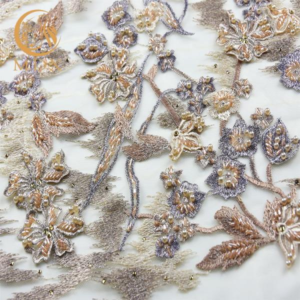 Ткань шнурка характерных Bridal тканей шнурка Multicolor шить для модного парада