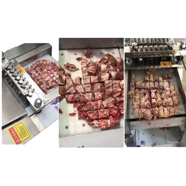нержавеющая сталь машины резца куба мяса цыпленка 3500w Antiwear