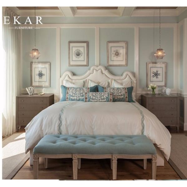 Plywood Double Wedding Fancy Bed Design