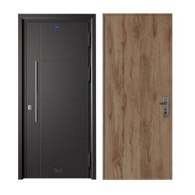Porta à prova de som de aço inoxidável personalizada da segurança da parte dianteira da casa de campo