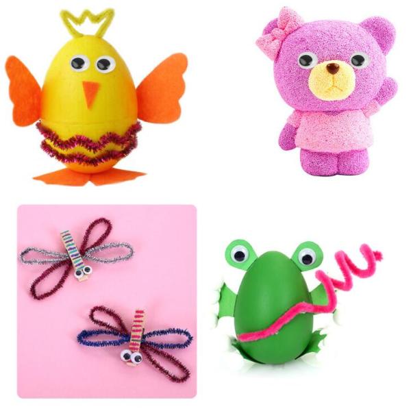 4~50mm plastic adhesive back sticky back googly eyes wiggly eyes white and black for hobbies kids DIY STEM INNOVATION