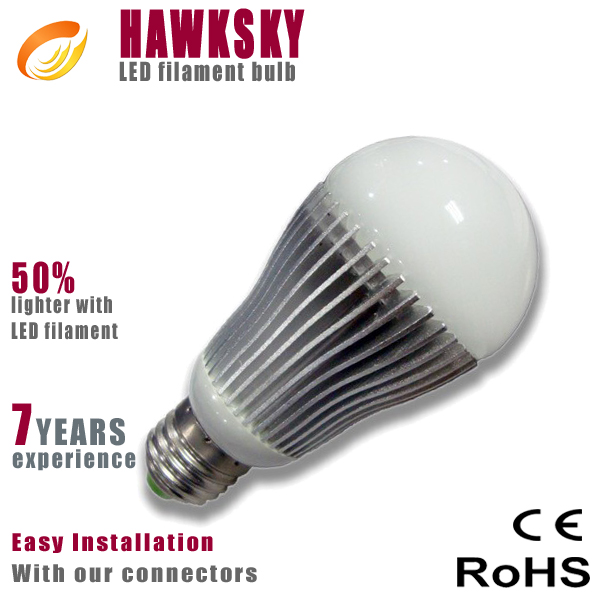 saving 80% money 50000hours smart 3w e27 led bulb lamp