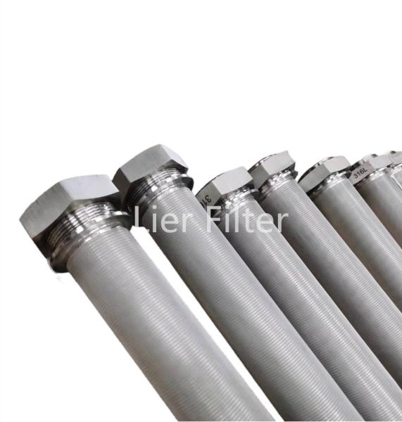 Alkali Resistant 0.1um 5 Layer Sintered Wire Mesh With Thread Connection