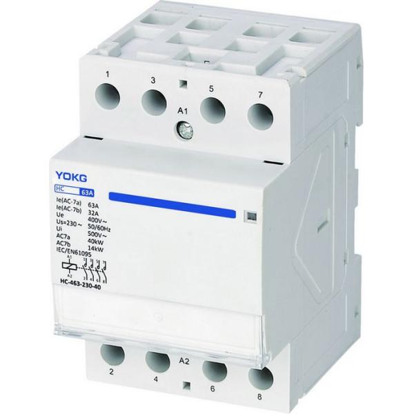 AC свертывает спиралью поляка 2 освещая поляка 63A 230V контактора HC-263 4