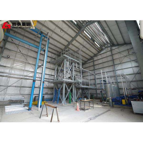 Industrial Light Steel Frame Metal Buildings Construction Facility