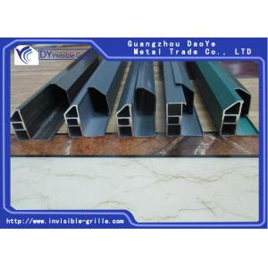 Color blanco/verde de la pista de las parrillas invisibles de la seguridad de la arena de aluminio del canal