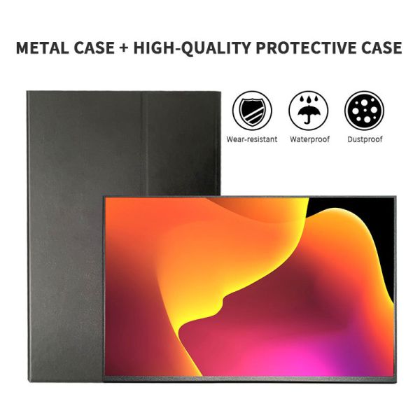 16.1 Inch Portable Computer Monitor 1920x1080 Dual Screen Portable Monitor 60Hz Refresh Rate