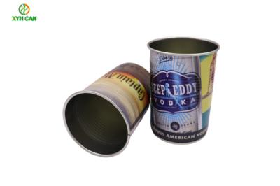 CMYK PMS imprimiu o folha de Flandres de Tin Cup 0.25mm do festival para o vinho/vodca