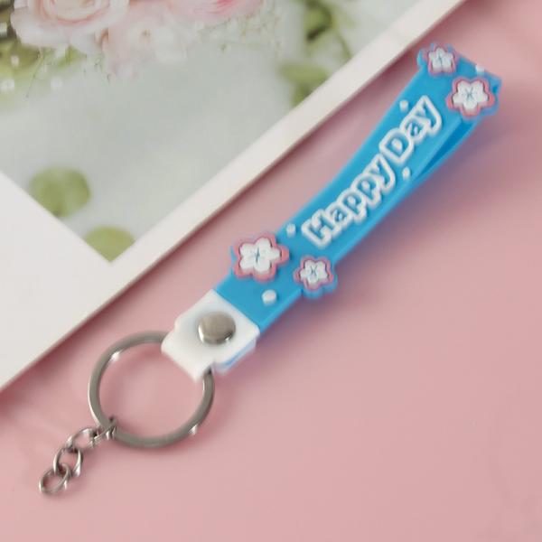 Милые мультфильмы о ключевых запястьях для девочек и мальчиков, бесплатный BPA настраиваемый силиконовый ключевой запястье запястье