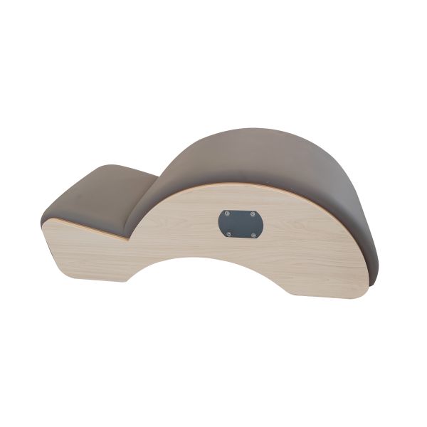 Luxury Wooden Pilates Equipment Maple Pilates Spine Corrector U+PL005B With Premium Cushioned Support Pad