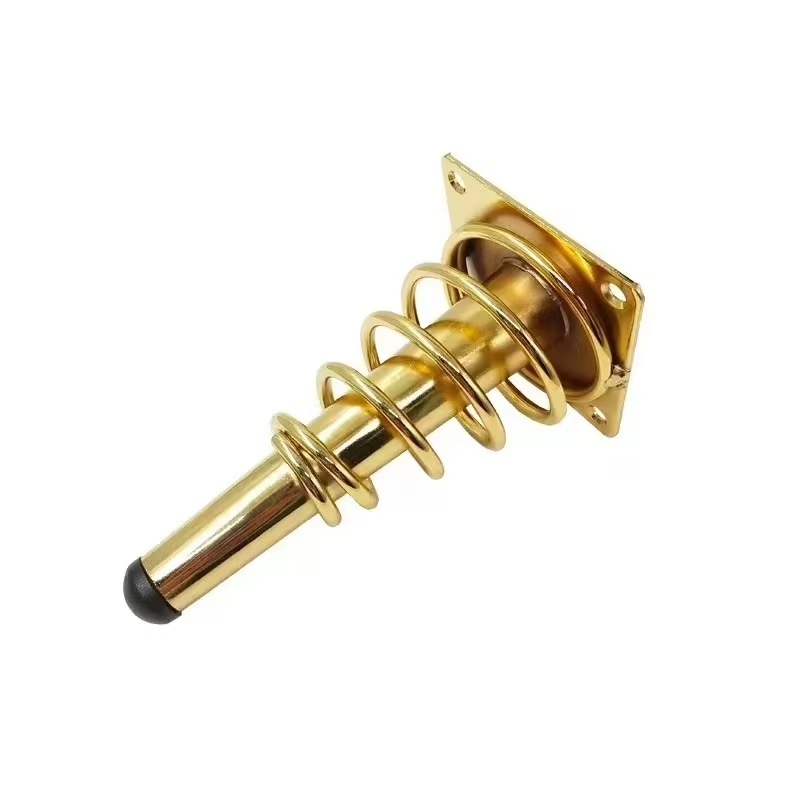 Modern Luxury Gold Iron Sofa Legs Furniture Hardware Accessories for Dining & Hospital for Wood Table Cabinet TV
