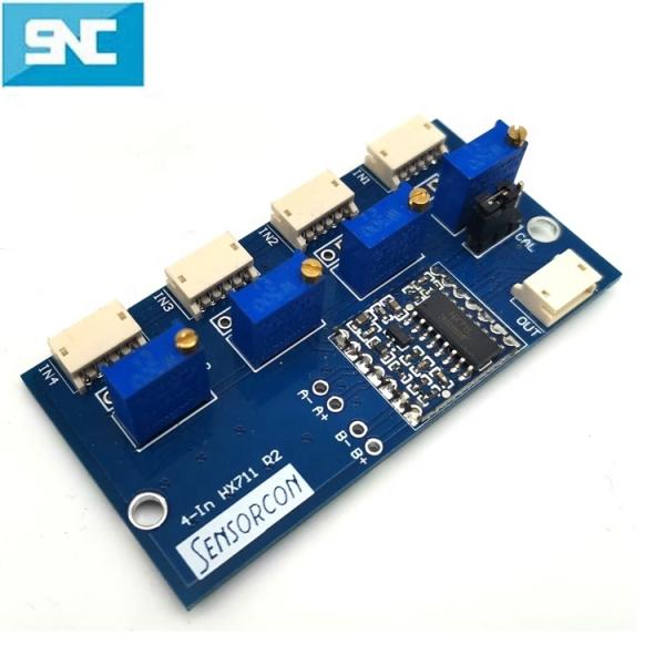 1-4 Unidades Conexión con sensor de peso Amplificador de células de carga micro HX711 con tiempo de ajuste de salida de 400 ms