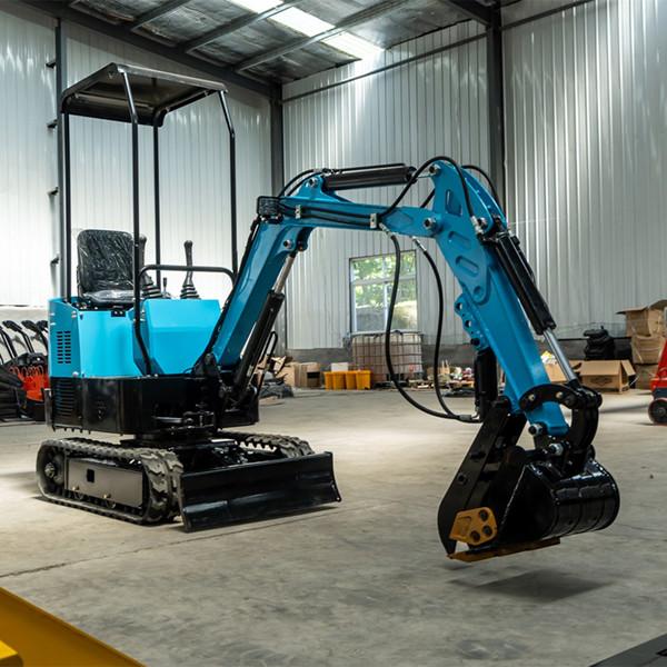 Hydraulic Transmission Mini Track Excavator Agricultural Excavator 1.8 Ton