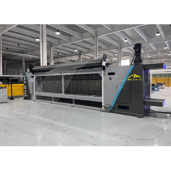 Fully Automatic Gabion Mesh Machine with PLC Control and Double Twist Weaving for Hexagonal Wire Mesh Production