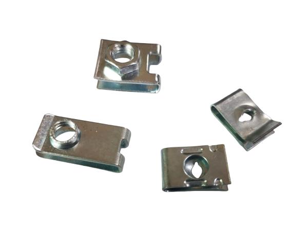 Nuca de sujeción en forma de U de acero inoxidable - Fijación duradera y resistente a la corrosión para tuberías, cables y soporte estructural, disponible en varios tamaños