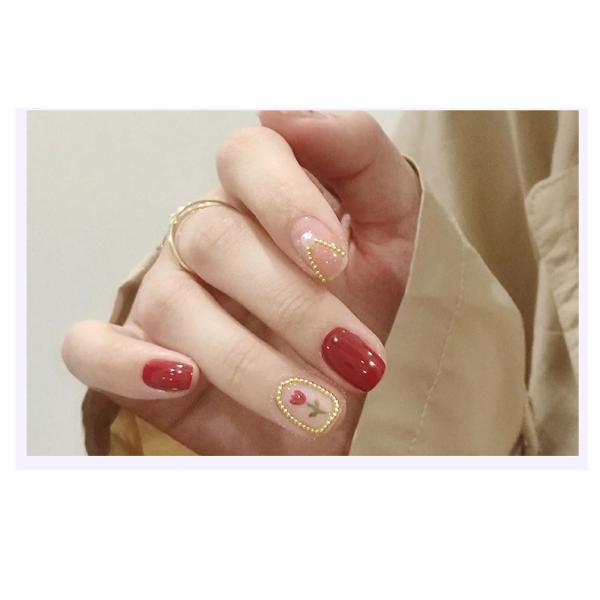 Steel Balls 3D Nail Art Decorations 6 Grid Mixed Metal Round Bead Nail Charms in Bulk