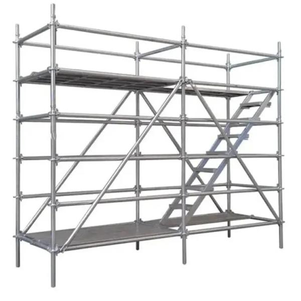 Q235 Steel Frame Scaffolding System With Heavy Duty Load Capacity