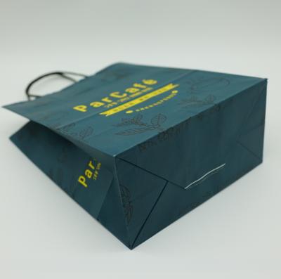Luxury Personalised Printed Gift Bags , Custom Shopping Paper Bags With Logo