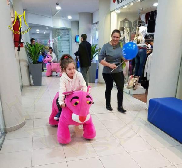 Hansel hot selling kids walking battery operated ride on animal toy rides