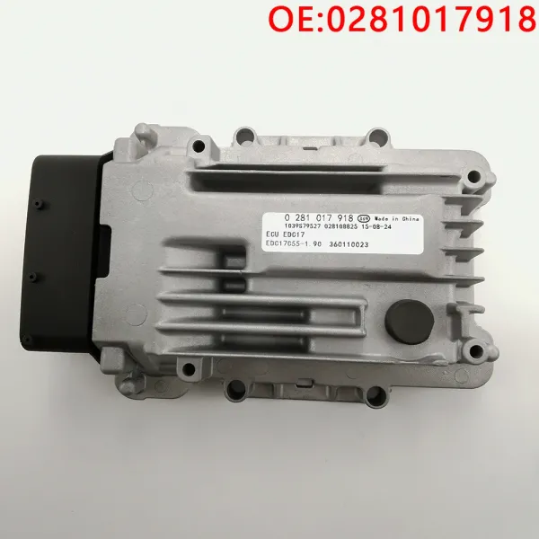 ECM EDC17C55 Controlador del motor del coche Módulo de control de la transmisión 0281017918 0281 017 918 ECU Computadora Módulos de control de la transmisión