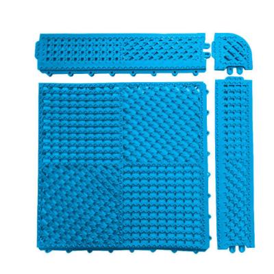 De superfície montados não deslizam esteiras exteriores da piscina 300MMX300MM 9MM densamente