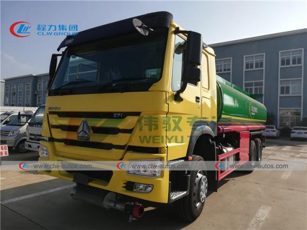 SINOTRUK 371hp 6X4 20m3 5000 Gallons Refuelling Truck