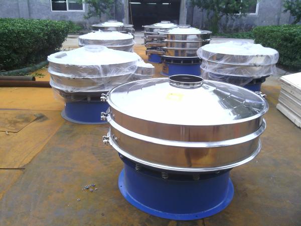 2 Layer Rotary Vibrating Screen Equipment Lead Powder 2500 Mesh Grading