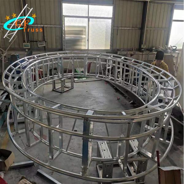 Main Tube 50*3 Circular Goal Post Truss Stand Hang Speaker