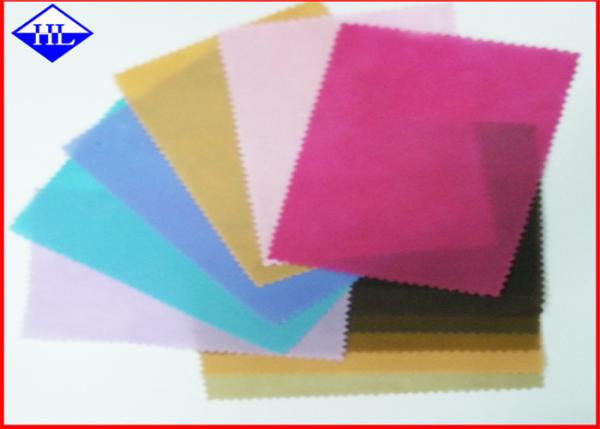 Pré de coupe petit pain écologique de textile tissé non pour la nappe jetable dans diverses couleurs