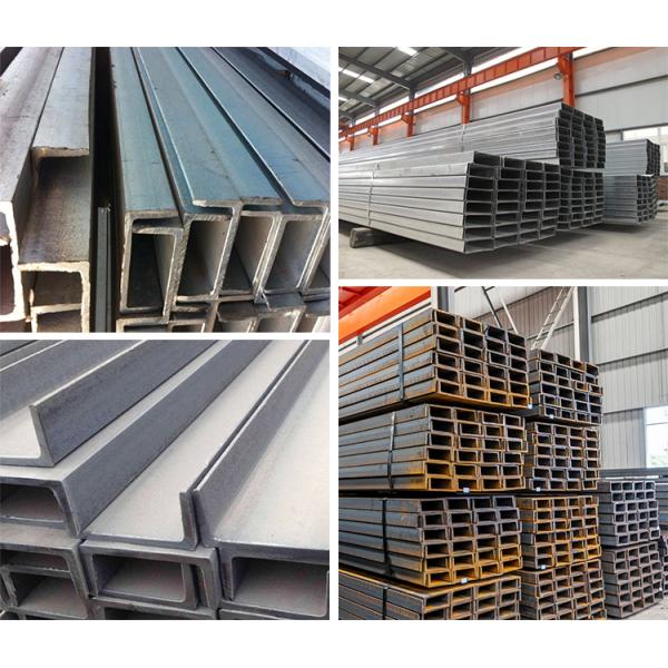 Hot Rolled Galvanized Steel Profile 50mm * 150mm Steel C Channel Beam Q235