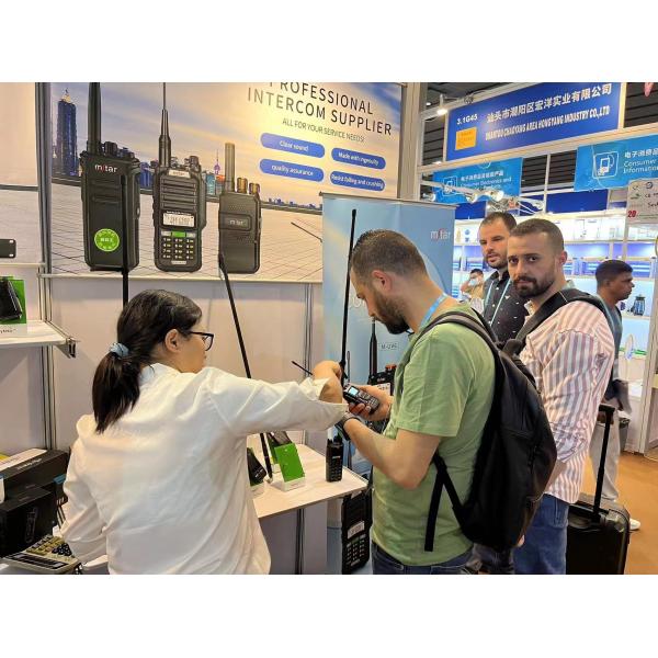 Mstar M8800 5W Full Duplex Handheld Radio VHF UHF Two Way Radio with High and Low Power Selection