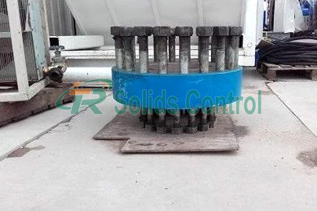 API Double studded adapter flange PSL4 Primer Painting Wellhead Drill Spare Parts