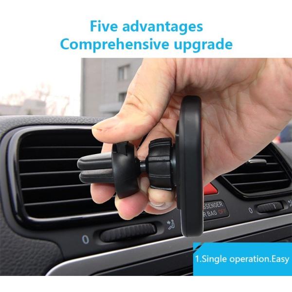 WIRELESS CAR CHARGER Magnetic QI car mount wireless charger for SAMSUNG iPhone any mobile phone 10W fast charging