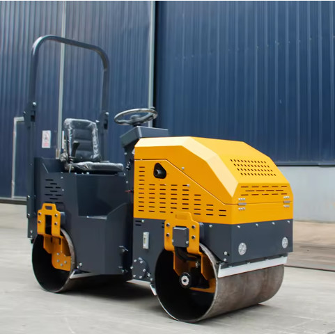 Conduzindo 1 Ton 2 Ton 3 Ton Vibratory Road Roller 1 Ton Mini Asphalt Road Roller Compactor Com o Melhor Serviço E Preço Baixo