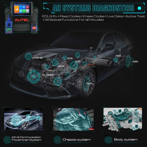 Apoio original IMMO diagnóstico e programação chave de MaxiIM IM608 da ferramenta diagnóstica de Autel