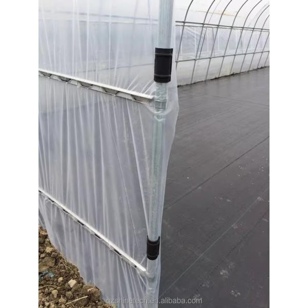 Клип для пластиковых труб для теплиц с пленкой PE с пластиковым покрытием 20 мм