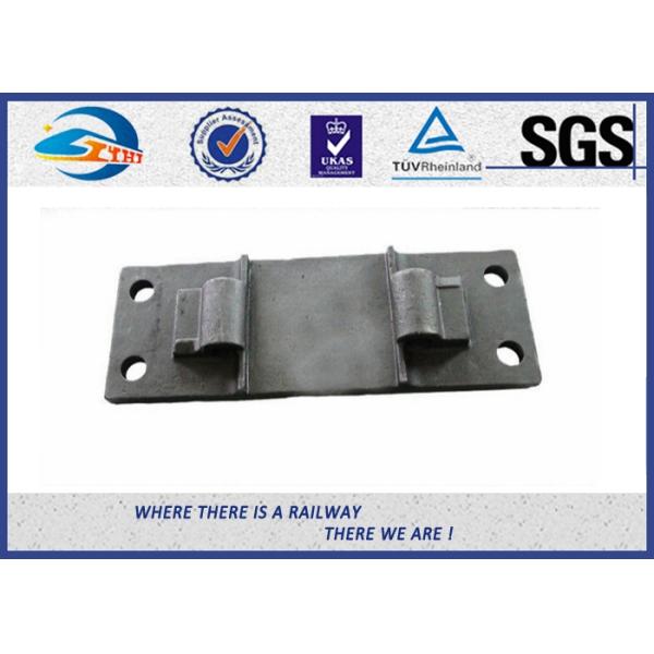 Стальная базовая платина рельса QT500-7, плита связи металла для железной дороги стандарта UIC DIN