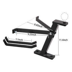 Конструкция логотипа на заказ Стальная газонокосилка прицеп буксирующий прицеп для Cub Cadet Pro Hi Hitch