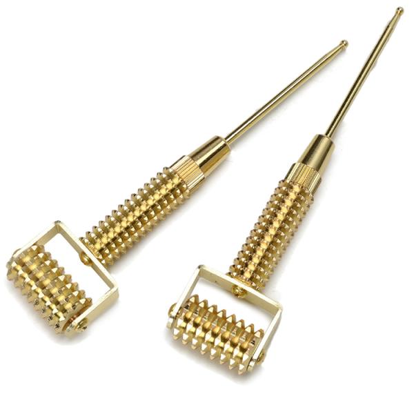 Face/Ears Acupuncture Points Detector with Face Massage Roller and Spring Needle
