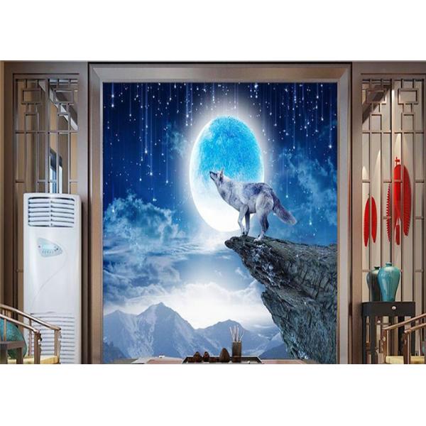 Aluminum magnesium 1440DPL Wall Mural Printer CCC For Pictures