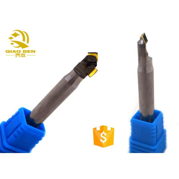 Natural Monocrystal Diamond Cutting Tools Double Edge Milling Cutter CNC Process