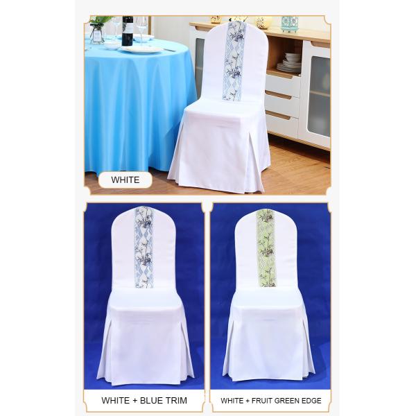 Polyester Universal Hotel Dining Banquet Chair Covers