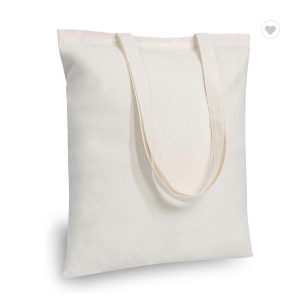 Promotional Personalized Eco-Friendly Cotton Canvas Tote Bags With Rope Handles Custom Printed Sublimation Blanks Fashion Style For Wholesale