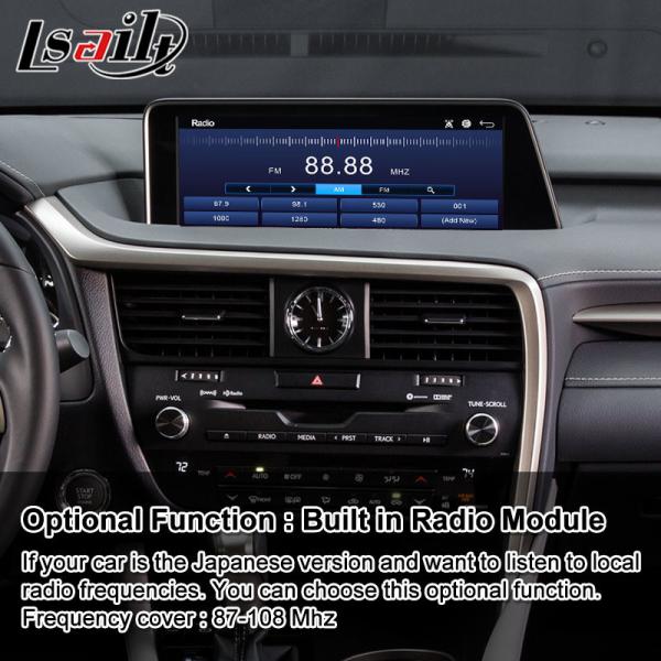 Lsailt Android Carplay интерфейс для Lexus RX 450h 200T 350 450L 350L 300 F Sport 2016-2019